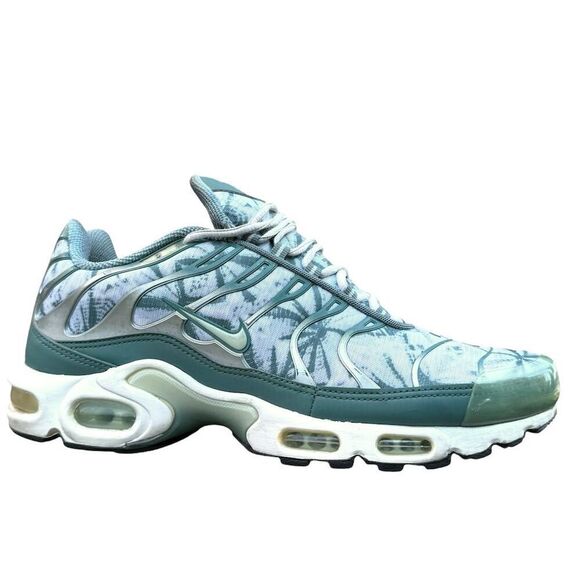 Nike Air Max Plus Palm Trees Green Sneakers Athletic Running Shoes Men's Size 11 - Picture 1 of 15